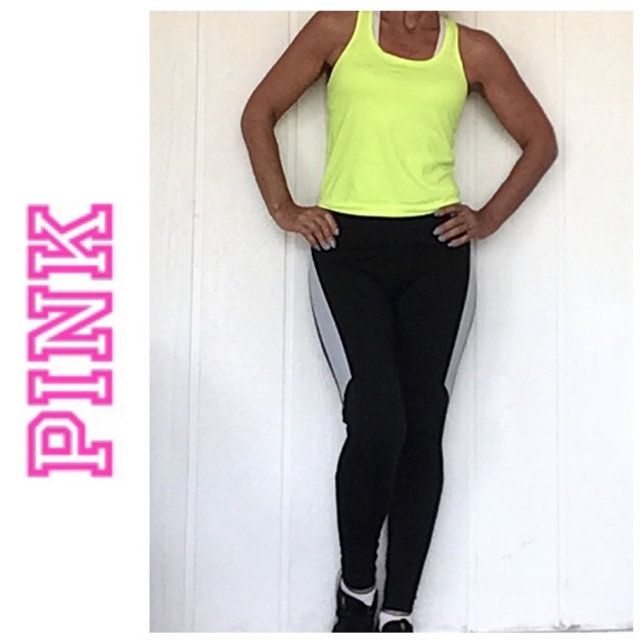 PINK VICTORIAS SECRET ULTIMATE LEGGINGS SMALL - Picture 2 of 16